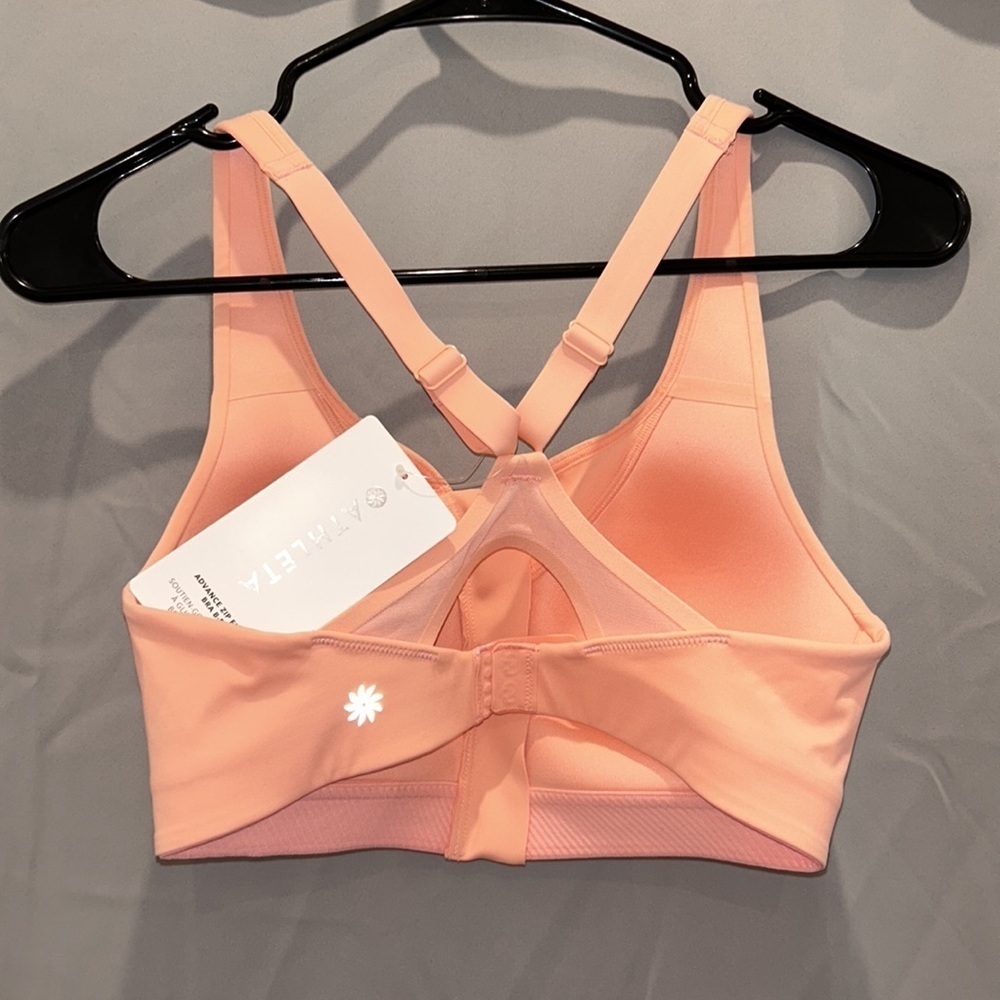 Athleta Advance Zip Front Bra, Size 32 C - Picture 4 of 15